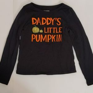 Daddy's Little Pumpkin top Halloween